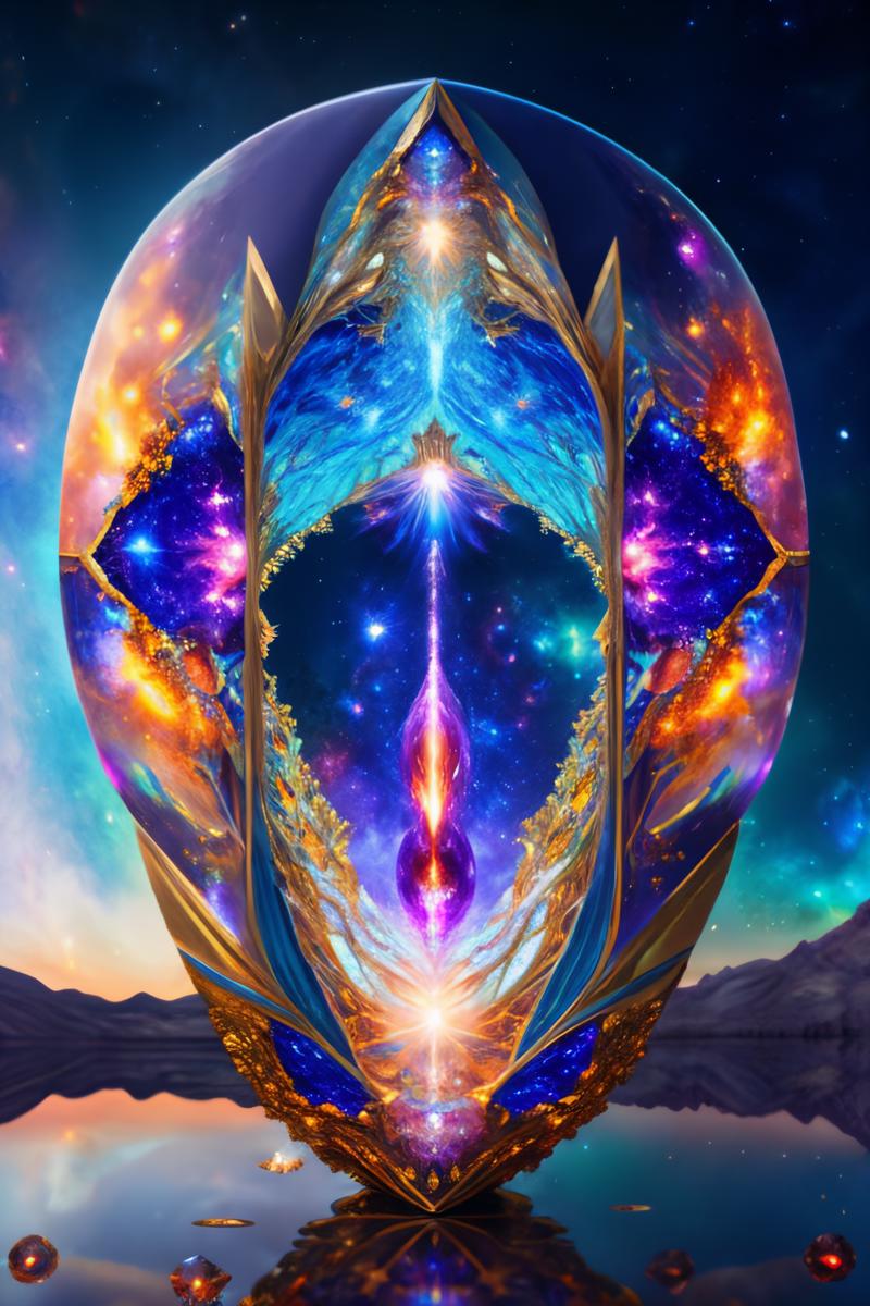 00510-927291779-gorgeous photo, stunning portrait of magical cyborg, action shot, holding intricate crystal portal, fractal mind bending galaxie.png